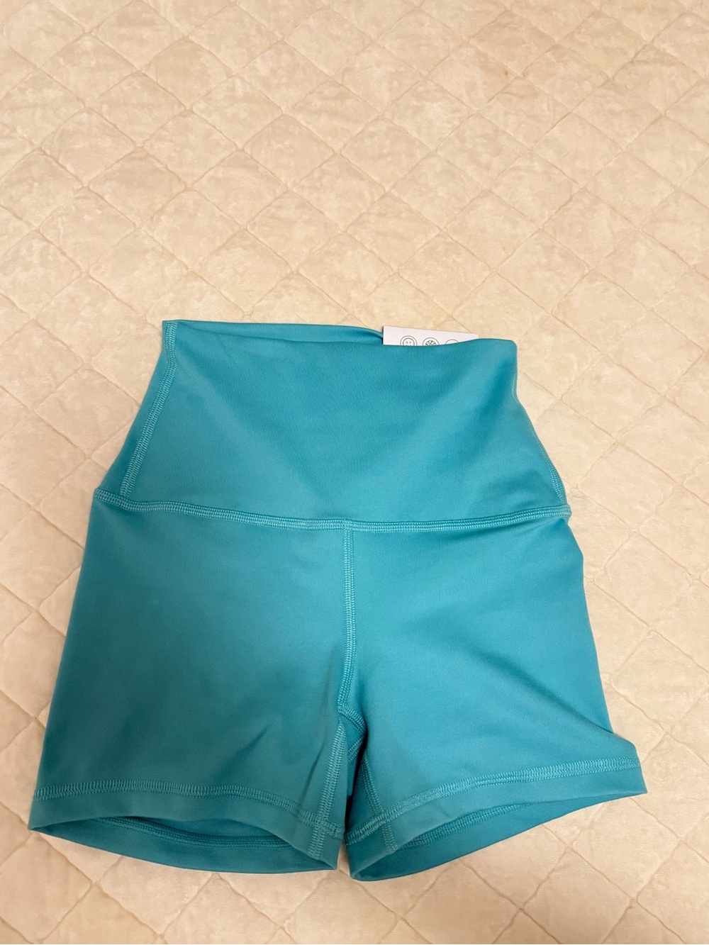 Gilly Hicks Recharge Teal Bike Shorts